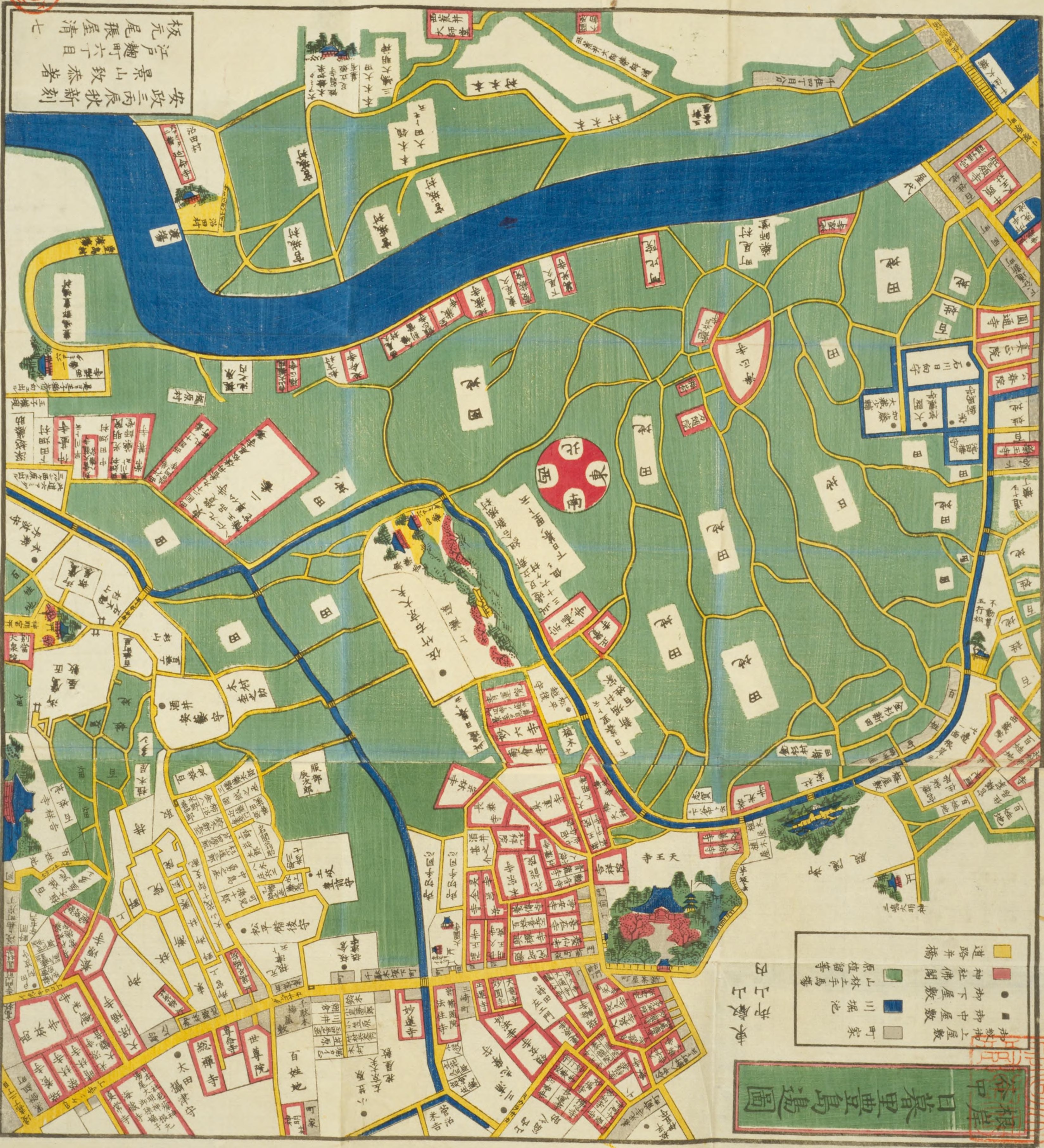 切絵図検索・江戸地図